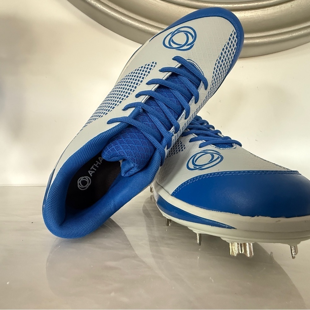 Athalonz G-Force Baseball/Softball Cleats – Size 11.5 Blue (NWOT , With Box)